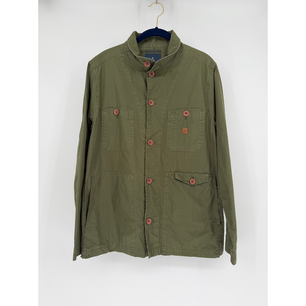 Roark Artifacts of Adventure Olive Green Field Jacket Womens Medium Utility Coat